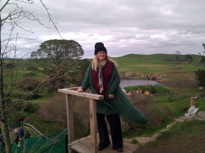 The Shire as a backdrop.